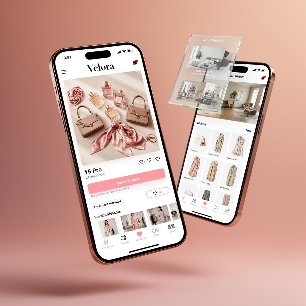 Mockup do projeto Velora